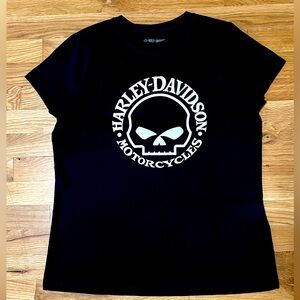 Harley Davidson Black Pensacola FL T-shirt, size L